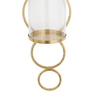 CosmoLiving by Cosmopolitan 25" Gold Glam Wall Sconce
