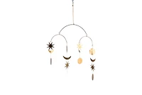 Hello Honey® Star & Moon Brass Mobile