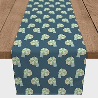 72" Umbrella Pattern Cotton Twill Runner