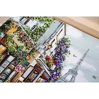Luca-s Paris In Flowers Counted Cross Stitch Kit