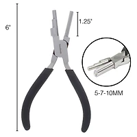 The Beadsmith® Little Wrapper Looping Pliers for 5mm, 7mm,10mm Rings