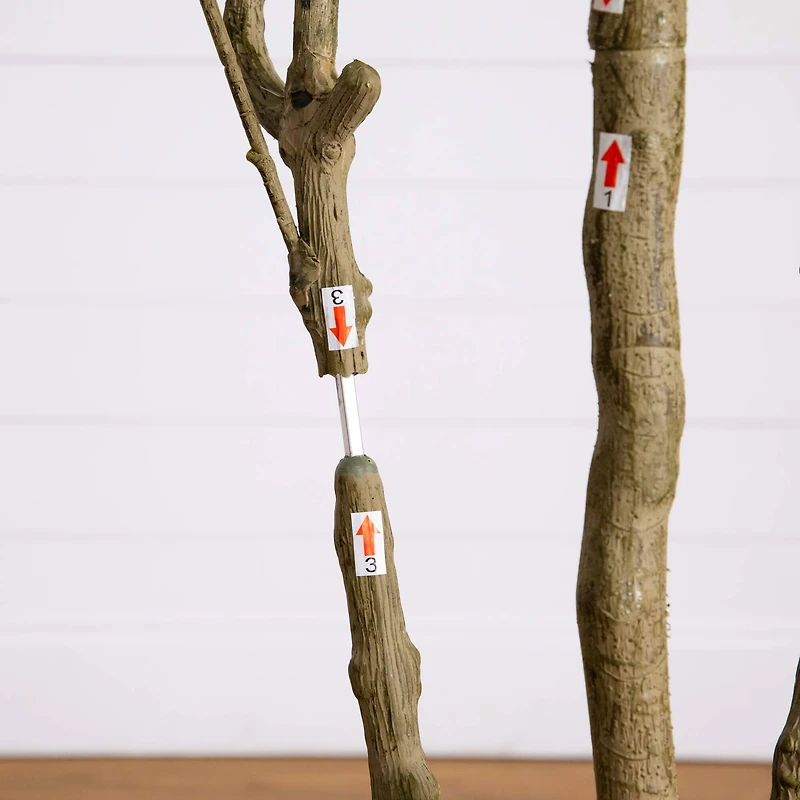 8ft. Artificial Minimalist Japanese Pieris Tree