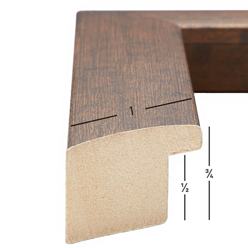 Craig Frames Contemporary Rustic Copper Picture Frame