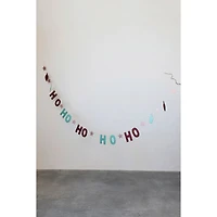 Hello Honey® 10ft. Decorative MDF Banner with Stars, Glitter & "Ho Ho Ho" in Kraft Box
