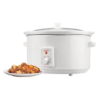 Brentwood 8qt. White Slow Cooker