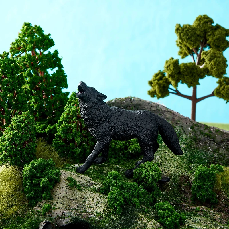 Safari Ltd® Wild Safari® North American Wildlife Black Wolf