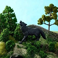 Safari Ltd® Wild Safari® North American Wildlife Black Wolf