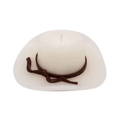 White Cowboy Hat Candle by Ashland®