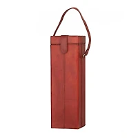 Red Modern Wine Holder, 5" x 5" x 15"