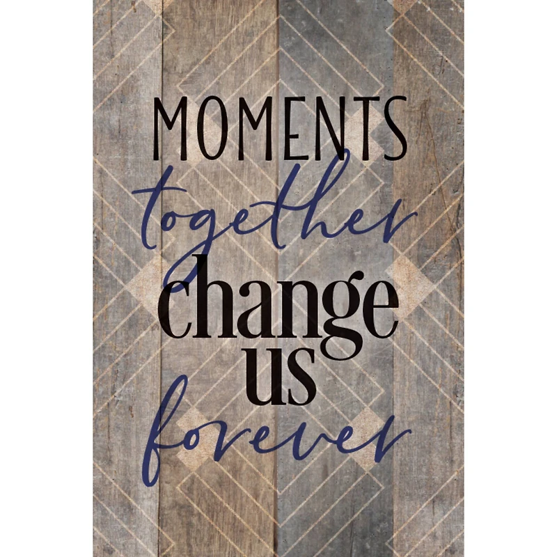 Moments Together Wood Plaque With Easel & Hanger