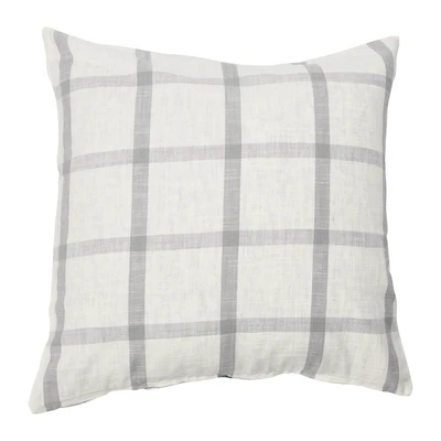 Hello Honey® 20'' Square Windowpane Plaid Pillow Cover