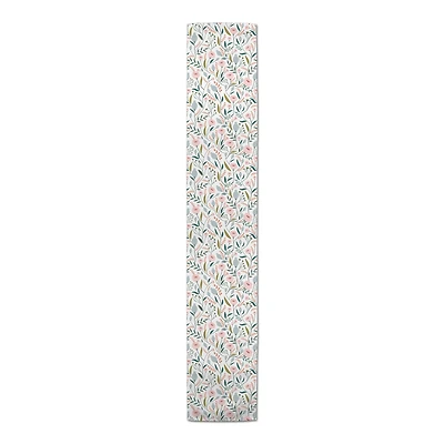 Pastel Floral Outdoor Table Runner