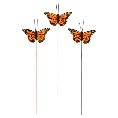Small Orange Monarch Butterflies, 3ct. by Ashland®