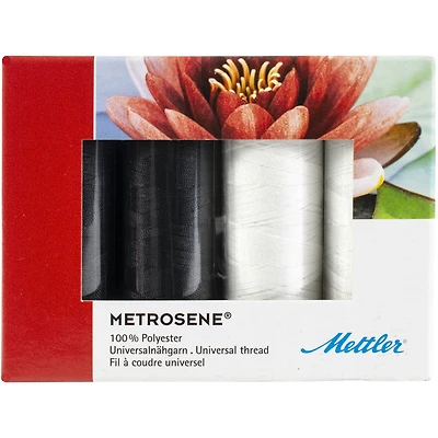 Mettler Black & White Metrosene Thread Set