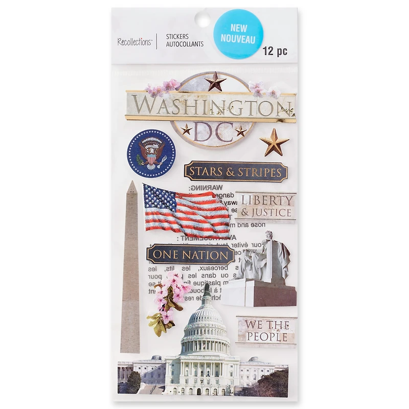 Washington D.C. Stickers by Recollections™