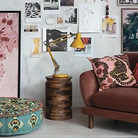 Hello Honey® 23.5" Yellow Sunbeam Articulated Table Lamp