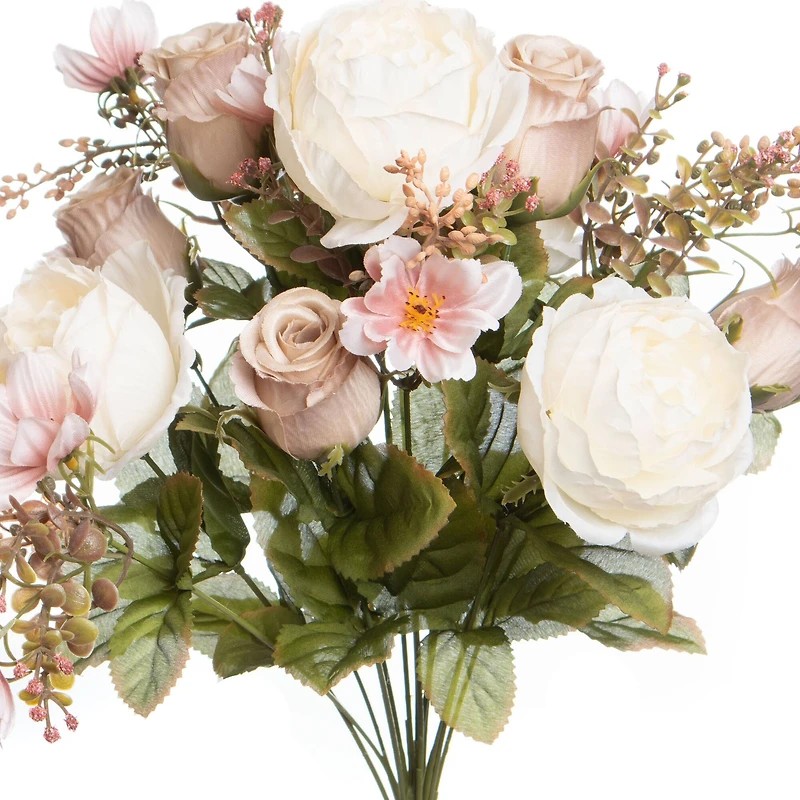 20" Purple Rose & Peony Mix Deluxe Bush by Ashland®