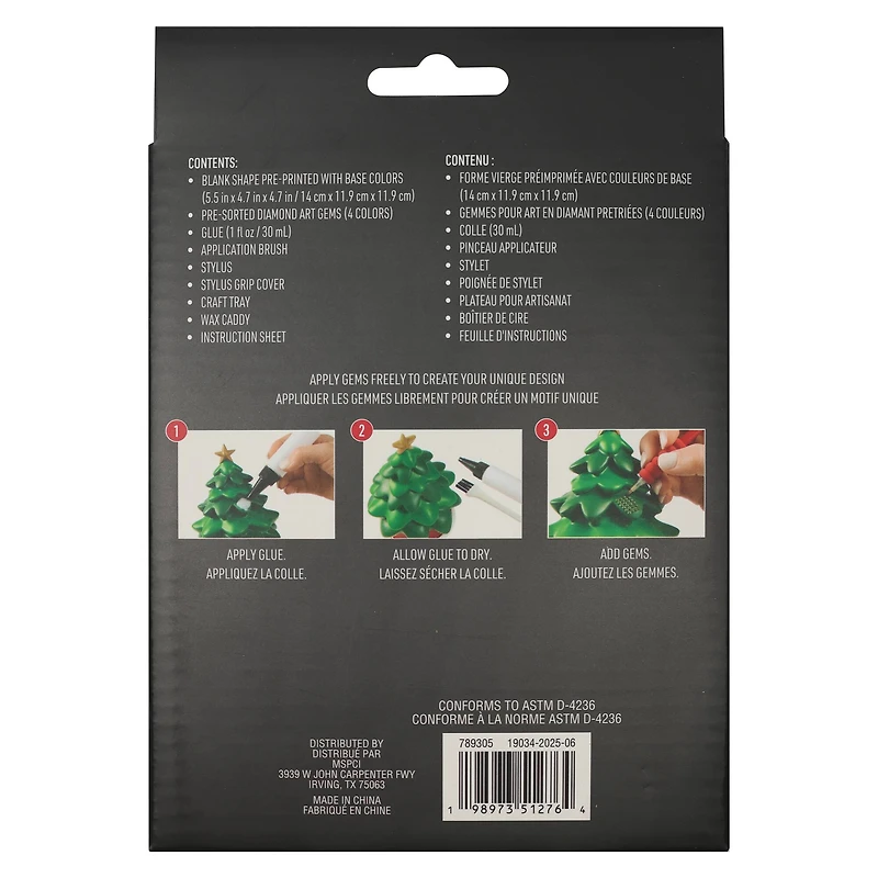 3D Present LED Diamond Art Kit by Make Market®