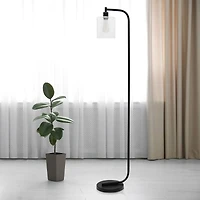 Simple Designs 63" Antique-Style Iron Lantern Floor Lamp