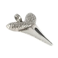 Silver Metal Tooth Pendant by Bead Landing™