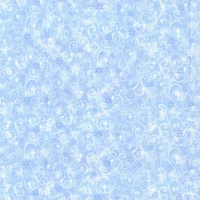 Fabric Traditions Swirls on Light Blue Glitter Cotton Fabric