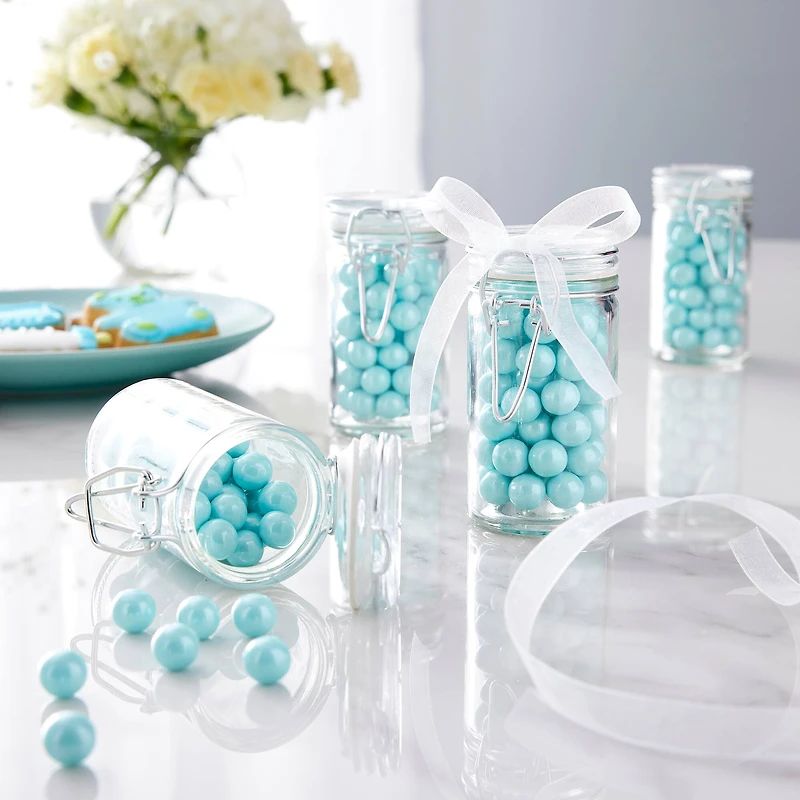 6 Packs: 18 ct. (108 total) Glass Snap-Top Favor Jars by Celebrate It™ Wedding