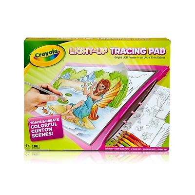 Crayola® Pink Light Up Tracing Pad