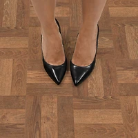 FloorPops Parquet Peel & Stick Floor Tiles