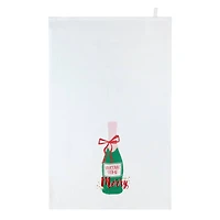 Uncork Merry Tea Towel by Makery™