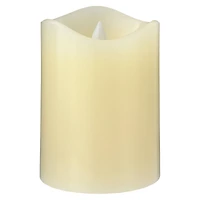 12 Pack: 3" x 4" LED Flame Pillar Candle by Ashland®
