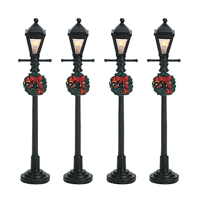 Lemax® Gas Lantern Street Lamps, 4ct.