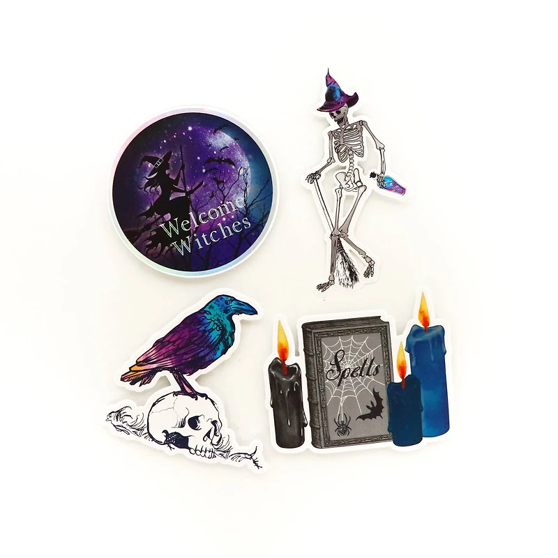 Iridescent Moon Vinyl Die-Cut Stickers by Recollections™