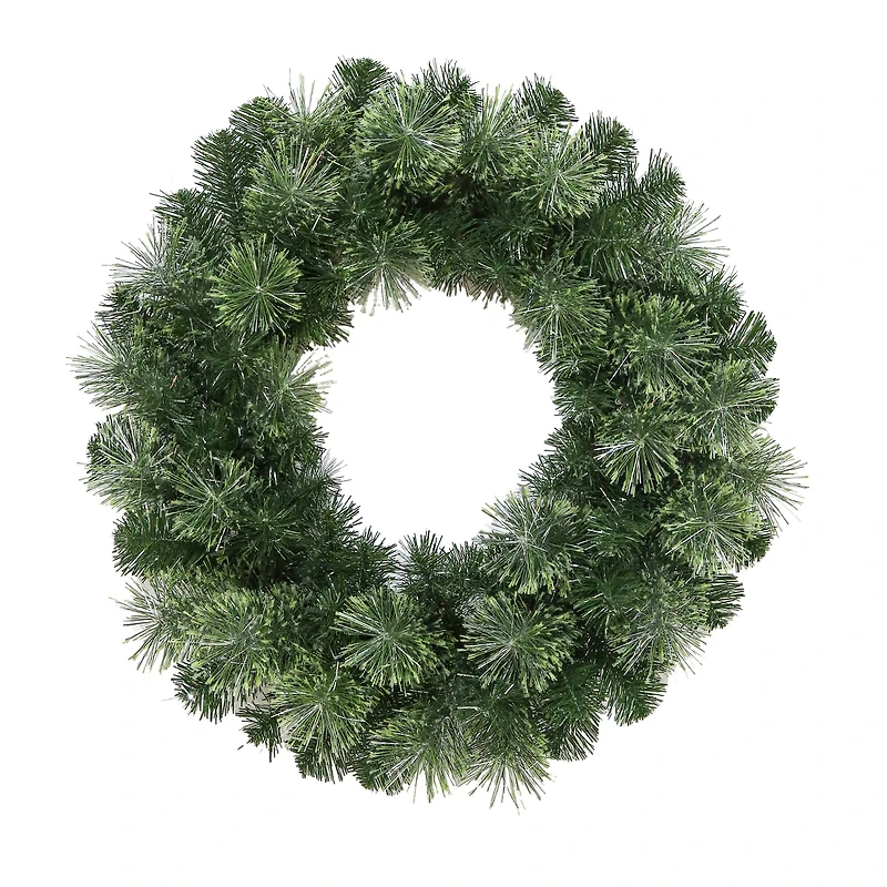 24" Pre-Lit Celebration Pine Wreath by Ashland®