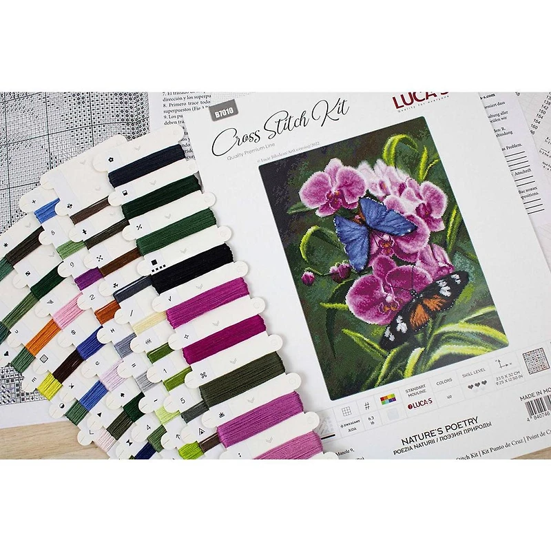 Luca-s Nature’S Poetry Counted Cross Stitch Kit