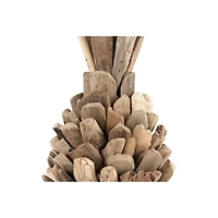 Hello Honey® 16.5" Driftwood Pineapple Tabletop Accent