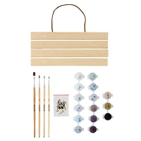 8" x 10" Wanderer Paint-by-Number Kit with Wood Display Hanger by Artist's Loft®