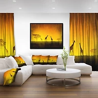 Designart - African Sunset Aura