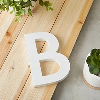 5.5" White MDF Letter by Make Market
