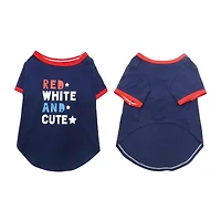 Best Furry Friends Red White & Cute Pet T-Shirt