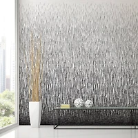 A-Street Prints Amaya Black Wall Mural