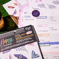 The Classic Happy Planner® Butterfly Botanics Sticker Book