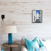 Stupell Industries European Coastal City Street Framed Wall Art