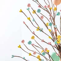 Glitzhome® 28" Easter Berries & Eggs Picks Set