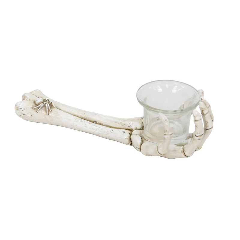 8.25" Skeleton Arm Tealight Candle Holder by Ashland®