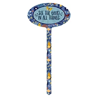 15" Aluminum See The Good Marker Garden Stake