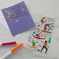 Gymnastics Dimensional Stickers by Recollections™