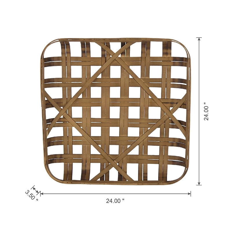 Glitzhome® Bamboo Hanging Tobacco Basket