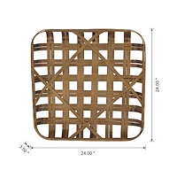 Glitzhome® Bamboo Hanging Tobacco Basket