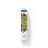 Diamond Dotz® Intermediate Peacock Mandala Diamond Painting Kit
