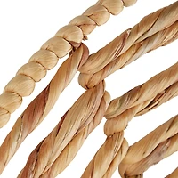 Set of 3 Brown Dried Plant Material Coastal Style Wall Decor, 28", 24", 20"